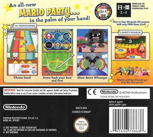 Mario Party DS - Box - Back Image