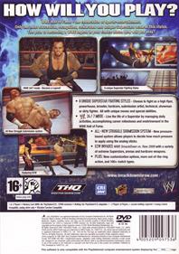 WWE SmackDown vs. Raw 2008 - Box - Back Image