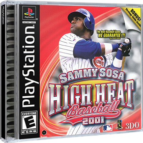 Sammy Sosa High Heat Baseball 2001 - Box - 3D Image