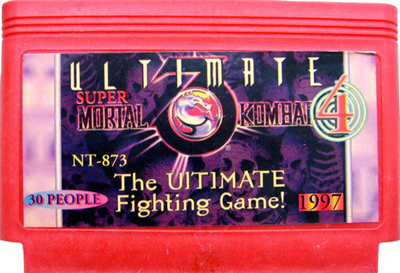 Mortal Kombat 4 - Cart - Front Image