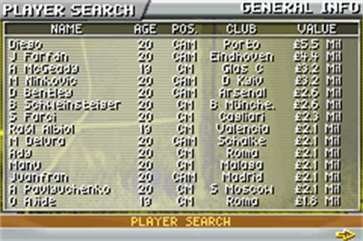 Premier Manager 2005-2006 - Screenshot - Gameplay Image
