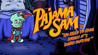 Pajama Sam: Don't Fear the Dark - Screenshot - Game Title Image
