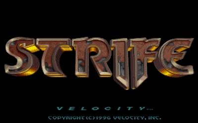 Strife - Screenshot - Game Title Image