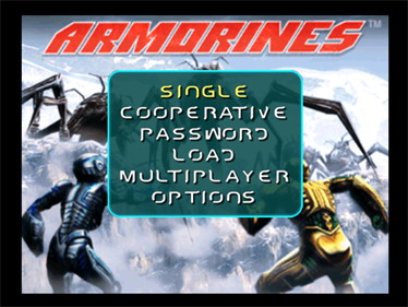 Armorines: Project S.W.A.R.M. - Screenshot - Game Title Image