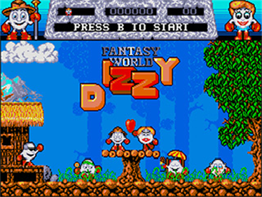 Fantasy World Dizzy - Screenshot - Game Title Image