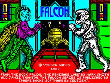 Falcon: The Renegade Lord - Screenshot - Game Title Image