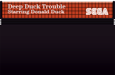 Deep Duck Trouble Starring Donald Duck - Cart - Front Image