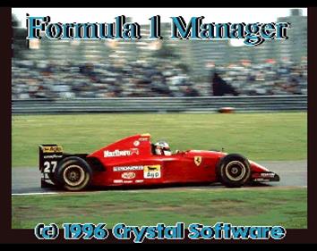 Formula 1 Manager - Screenshot - Game Title Image