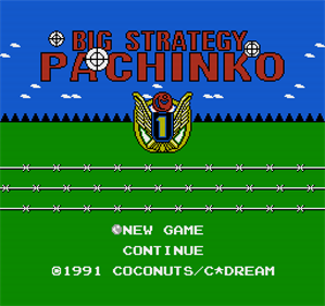 Pachinko Daisakusen - Screenshot - Game Title Image