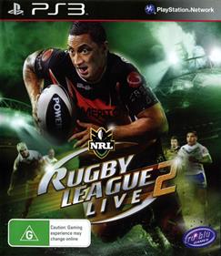 Rugby League Live 2 - Box - Front Image