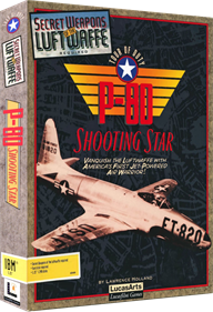 Secret Weapons of the Luftwaffe: P-80 Shooting Star - Box - 3D Image