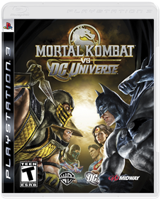 Mortal Kombat vs. DC Universe - Box - Front - Reconstructed Image