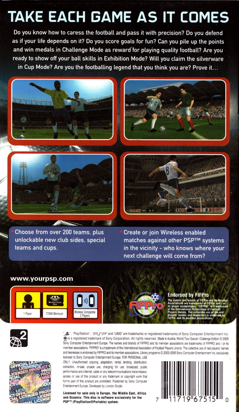 World Tour Soccer Images - LaunchBox Games Database