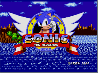 Sonic the Hedgehog 32X - Screenshot - Game Title Image