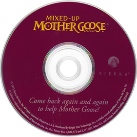 Mixed-Up Mother Goose Deluxe - Disc Image