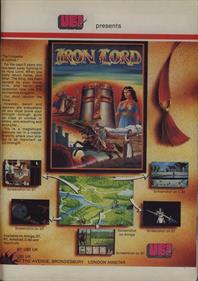 Iron Lord - Advertisement Flyer - Front Image