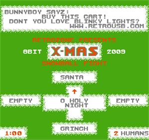 8-Bit Xmas 2009 - Screenshot - Game Title Image
