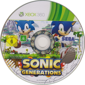Sonic Generations - Disc Image