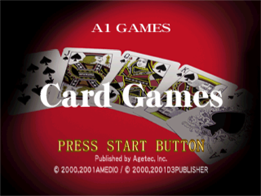 Card Games - Screenshot - Game Title Image