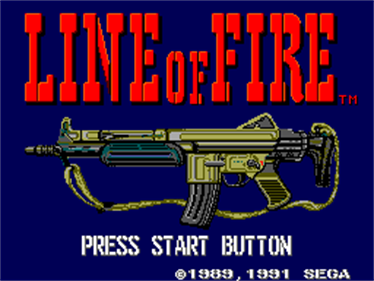 Line of Fire - Screenshot - Game Title Image