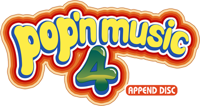 Pop'n Music 4: Append Disc - Clear Logo Image