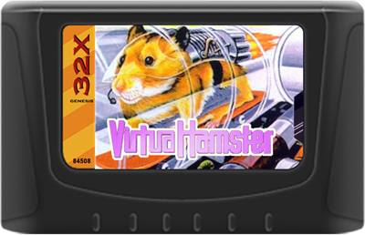 Virtua Hamster - Fanart - Cart - Front