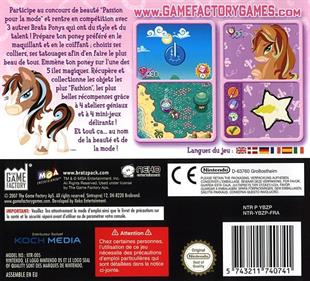 Bratz Ponyz - Box - Back Image