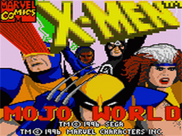 X-Men: Mojo World - Screenshot - Game Title Image