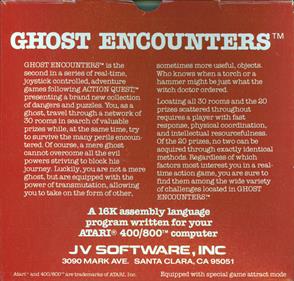 Ghost Encounters - Box - Back Image