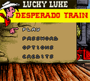 Lucky Luke: Desperado Train - Screenshot - Game Title Image