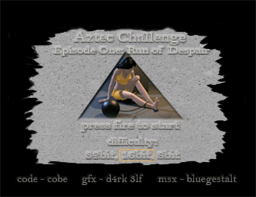 Aztec Challenge (Cobe) - Screenshot - Game Title Image