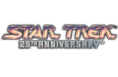 Star Trek : 25th Anniversary - Clear Logo Image