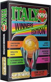 Italy 1990: Winners Edition - Box - 3D Image