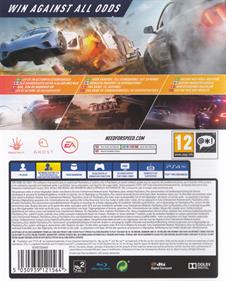 Need for Speed Payback - Box - Back Image