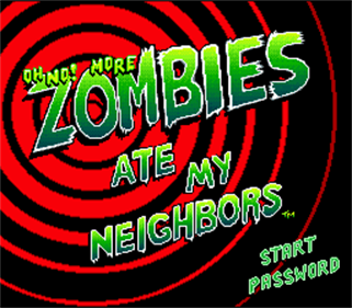 Oh No! More Zombies Ate My Neighbors! - Screenshot - Game Title Image