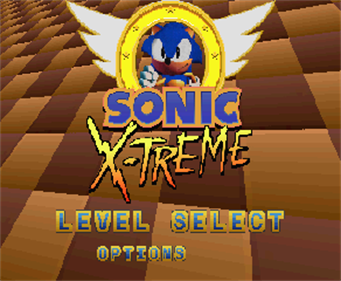 Sonic X-treme - Screenshot - Game Title Image