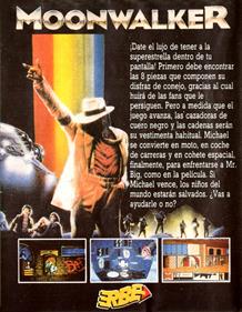 Michael Jackson: Moonwalker - Box - Back Image