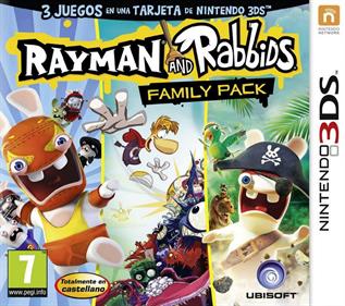 Rayman and Rabbids Family Pack - Box - Front Image