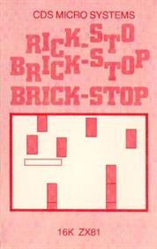 Brick-Stop - Box - Front Image