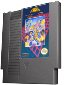 Mega Man - Cart - 3D Image