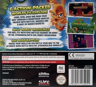 Moshi Monsters: Katsuma Unleashed - Box - Back Image