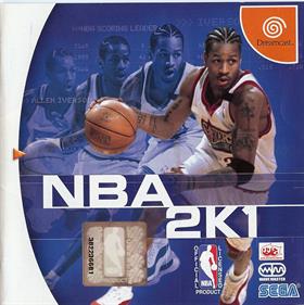 NBA 2K1 - Box - Front Image
