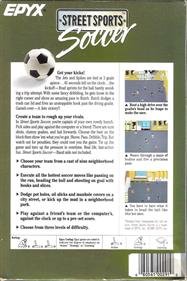 Street Sports Soccer - Box - Back Image