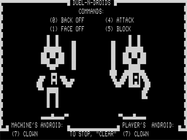 Duel-N-Droids - Screenshot - Game Title Image