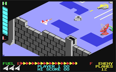 Zaxxon (SEGA) - Screenshot - Gameplay Image