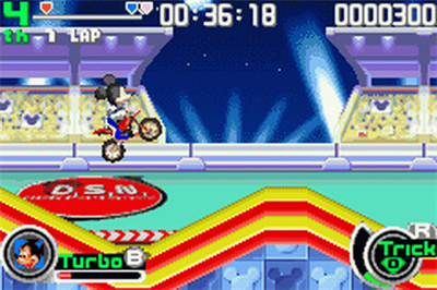 Disney Sports: Motocross - Screenshot - Gameplay Image