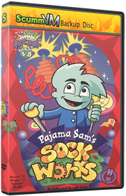 Pajama Sam's Sock Works - Box - 3D Image
