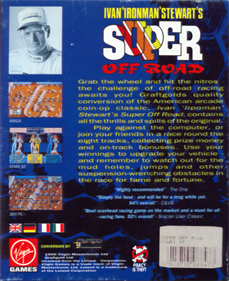 Ivan Ironman Stewart's Super Off Road - Box - Back Image