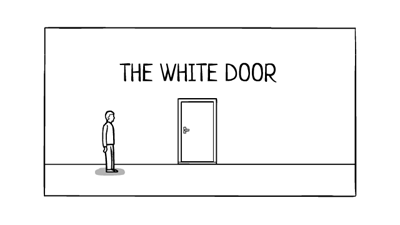The White Door - Clear Logo Image