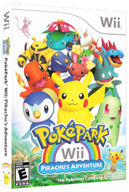 PokéPark Wii: Pikachu's Adventure - Box - 3D Image